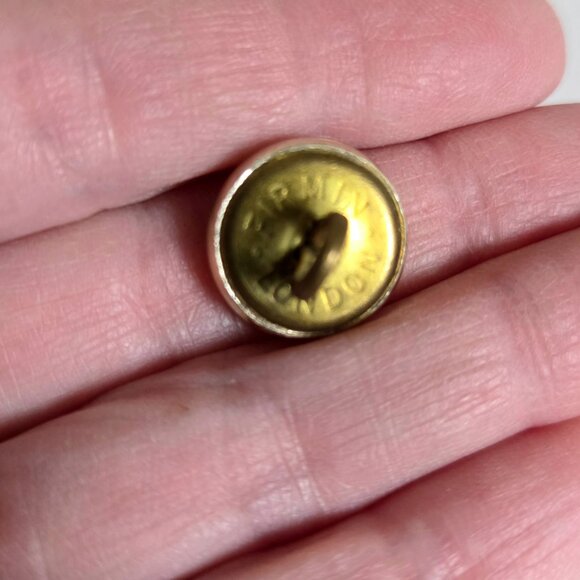 3 Canadian military gold metal buttons. - Picture 4 of 4